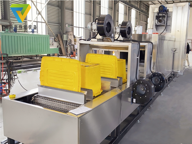 案例—医用箱灭菌隧道炉烘干线