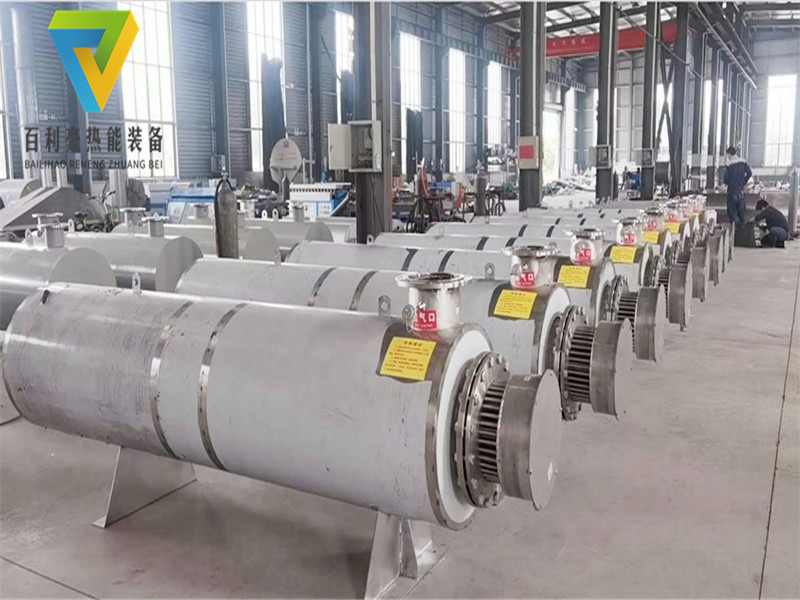 案例—管道加热器生产现场