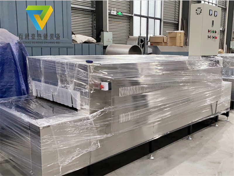 案例—三台全不锈钢热风循环隧道发货
