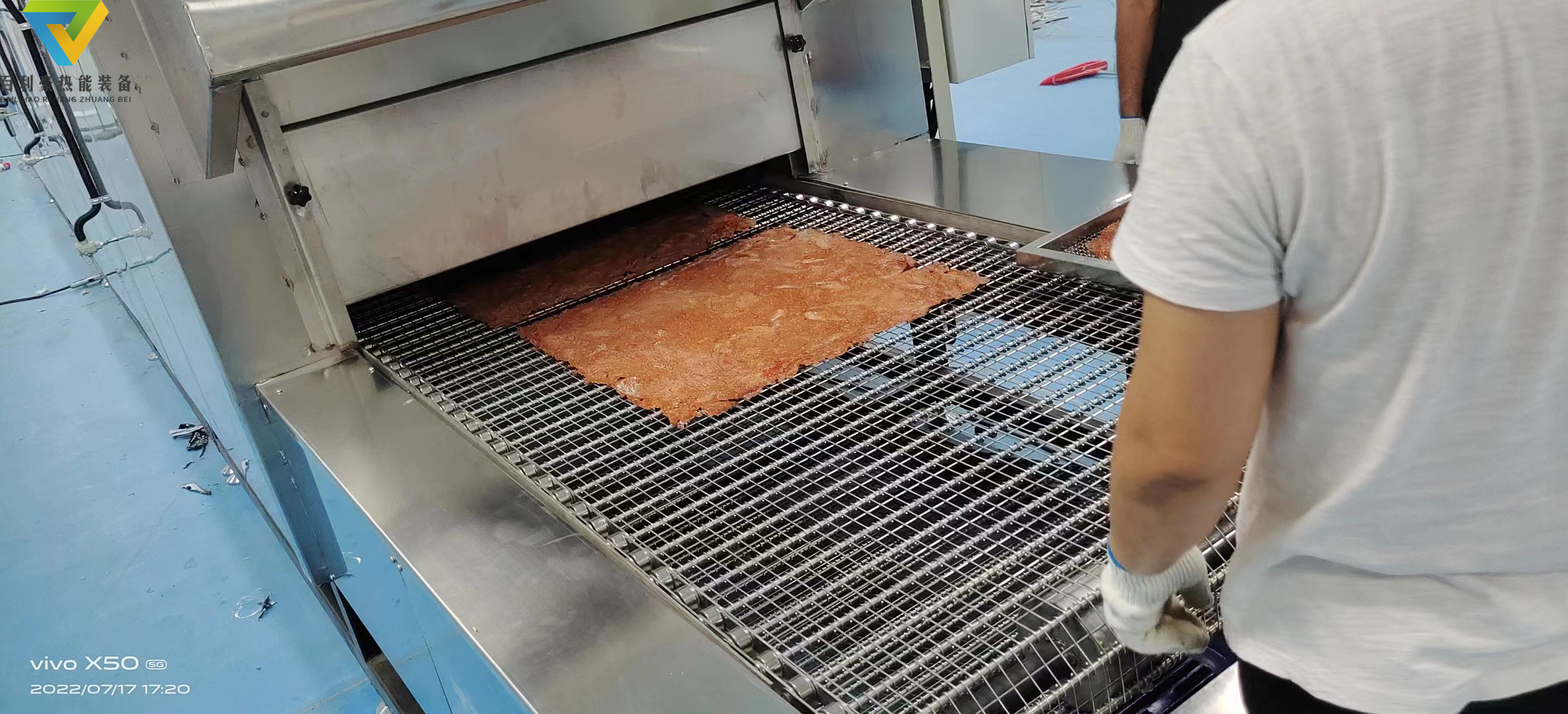 BLH-猪肉脯烘干隧道炉